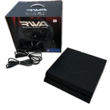  SONY ソニー Playstation4 本体 CUH-1200A＋コントローラー HORI RACING WHEEL APEX