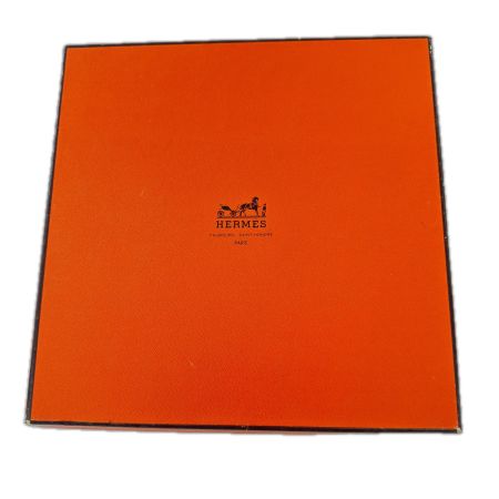 HERMES エルメス スカーフ ヒラヤマ杉の下で シルク100% 茶系