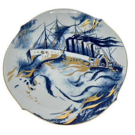  Meissen マイセン 洋食器 プレート グレートイースタン号 2003