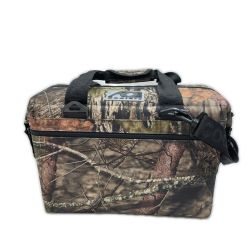 ◆◆ AO Coolers エーオークーラーズ クーラーバッグ 保冷バッグ 中型 ソフト ウッド柄 アウトドア Bランク