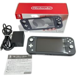 ◆◆ Nintendo ニンテンドウ Nintendo Switch lite 本体（充電に難あり） HDH-001 グレー Bランク