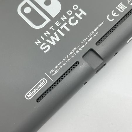  Nintendo ニンテンドウ Nintendo Switch lite 本体（充電に難あり） HDH-001 グレー