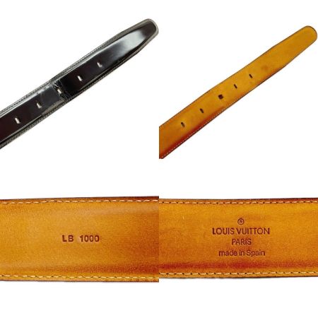  LOUIS VUITTON ルイヴィトン ベルト ダメージ有 服飾雑貨 ファッション小物  ゴールド×ブラウン