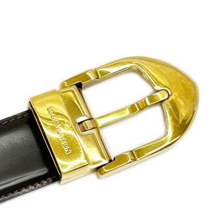  LOUIS VUITTON ルイヴィトン ベルト ダメージ有 服飾雑貨 ファッション小物  ゴールド×ブラウン