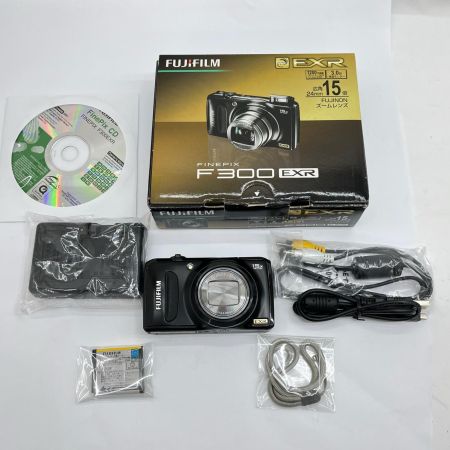  FUJIFILM フジフィルム コンパクトデジタルカメラ Fine Pix F300EXR ブラック