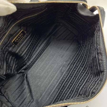  PRADA プラダ ミニボストンバッグ TESSUTO＋VITEL BR0345 ブラック