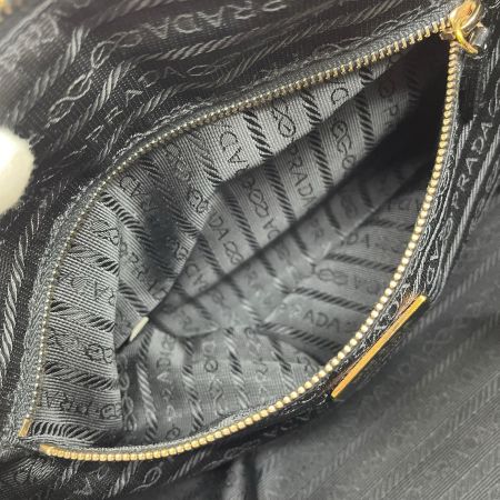  PRADA プラダ ミニボストンバッグ TESSUTO＋VITEL BR0345 ブラック