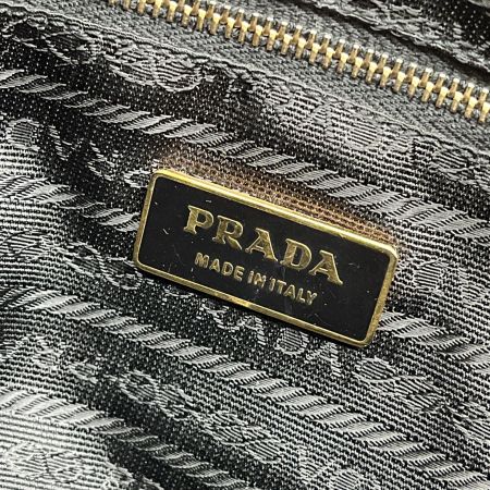  PRADA プラダ ミニボストンバッグ TESSUTO＋VITEL BR0345 ブラック
