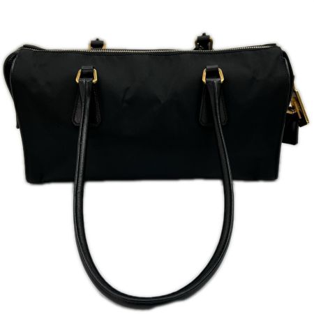  PRADA プラダ ミニボストンバッグ TESSUTO＋VITEL BR0345 ブラック