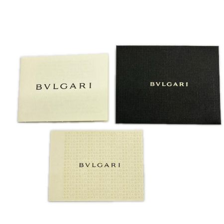  BVLGARI ブルガリ 2つ折り財布 ゴートレザー 箱付 25297 RED