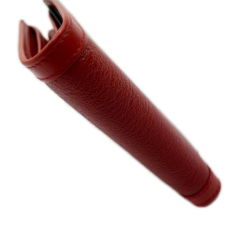  BVLGARI ブルガリ 2つ折り財布 ゴートレザー 箱付 25297 RED