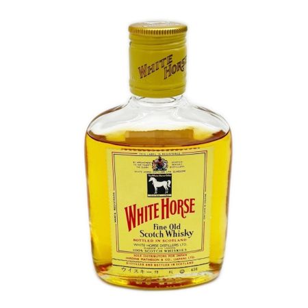  WHITE HORSE ホワイトホース FINE OLD SCOTCH WHISKY スコッチウイスキー 190ml 43%  未開栓