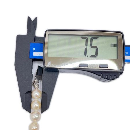   真珠 パールネックレス 総重量35.6g 約40cm パール7.5cmクラスプSV
