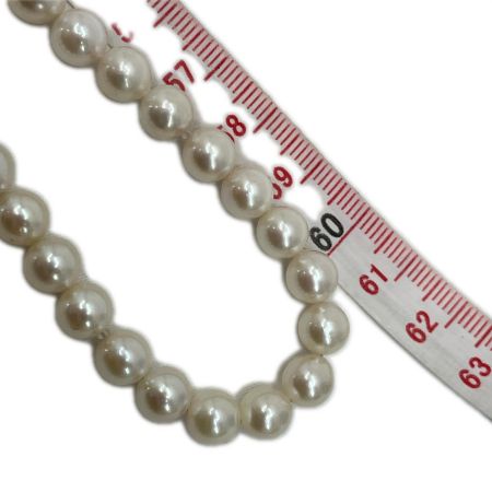   アコヤ真珠 ネックレス 総重量98.5g 約123cm パール7～7.5cmクラスプSV 鑑別書付