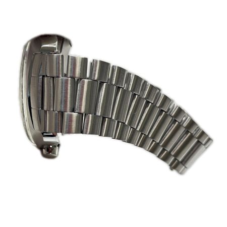 OMEGA オメガ シーマスター 自動巻き 腕時計 2026.07OH 風防に亀裂・キズ多数 176.007 シルバー×ブルー