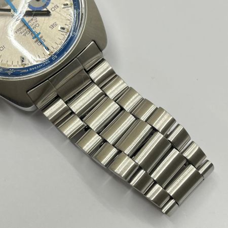 OMEGA オメガ シーマスター 自動巻き 腕時計 2026.07OH 風防に亀裂・キズ多数 176.007 シルバー×ブルー