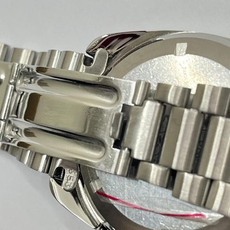 OMEGA オメガ シーマスター 自動巻き 腕時計 2026.07OH 風防に亀裂・キズ多数 176.007 シルバー×ブルー