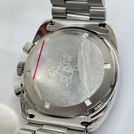 OMEGA オメガ シーマスター 自動巻き 腕時計 2026.07OH 風防に亀裂・キズ多数 176.007 シルバー×ブルー