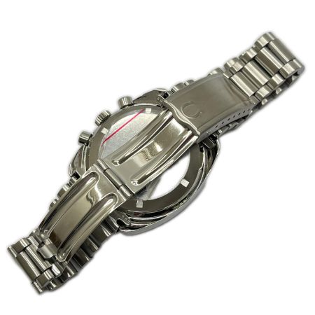 OMEGA オメガ シーマスター 自動巻き 腕時計 2026.07OH 風防に亀裂・キズ多数 176.007 シルバー×ブルー