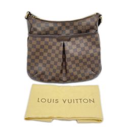◆◆ LOUIS VUITTON ルイヴィトン ショルダーバッグ ダミエ ブルームズベリ レザー 中ヨゴレ有 N42251 Bランク