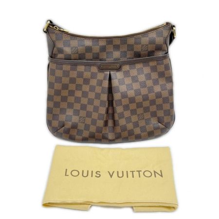  LOUIS VUITTON ルイヴィトン ショルダーバッグ ダミエ ブルームズベリ レザー 中ヨゴレ有 N42251