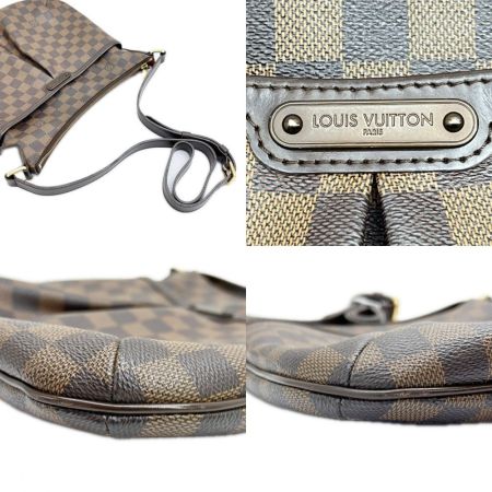  LOUIS VUITTON ルイヴィトン ショルダーバッグ ダミエ ブルームズベリ レザー 中ヨゴレ有 N42251