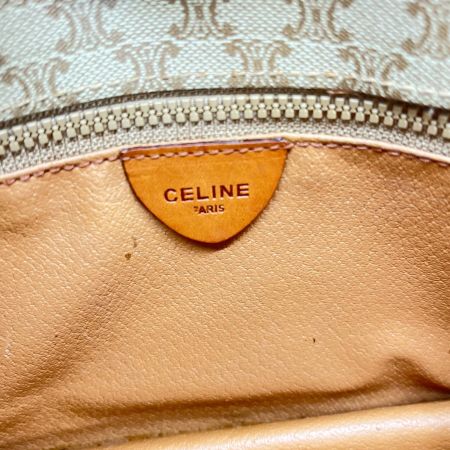  CELINE セリーヌ ショルダーバッグ マカダム柄 トリオンフ ブラウン