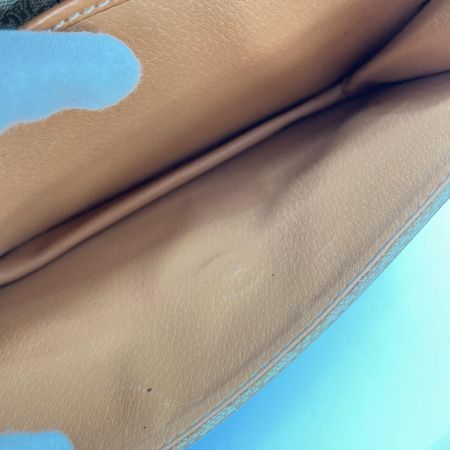  CELINE セリーヌ ショルダーバッグ マカダム柄 トリオンフ ブラウン