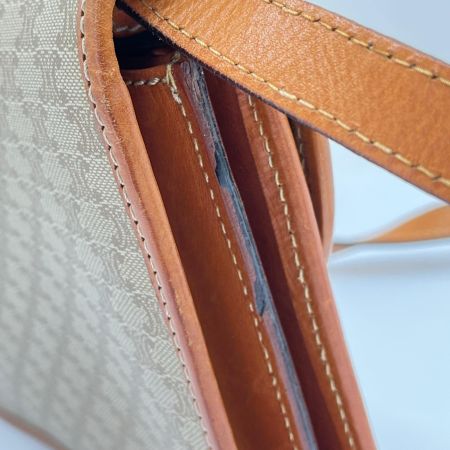 CELINE セリーヌ ショルダーバッグ マカダム柄 トリオンフ ブラウン