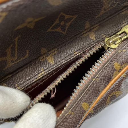  LOUIS VUITTON ルイヴィトン 【ジャンク】ショルダーバッグ アマゾン モノグラム ファスナー横破れあり ブラウン系