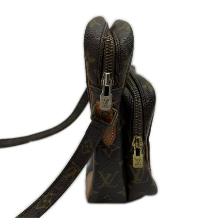  LOUIS VUITTON ルイヴィトン 【ジャンク】ショルダーバッグ アマゾン モノグラム ファスナー横破れあり ブラウン系