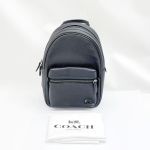 ◆◆ COACH コーチ メッセンジャーバッグ ボディバッグ ショルダーバッグ 斜めがけ レザー ブラック  CP162 ブラック Bランク