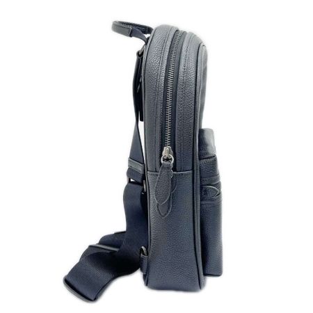  COACH コーチ メッセンジャーバッグ ボディバッグ ショルダーバッグ 斜めがけ レザー ブラック  CP162 ブラック
