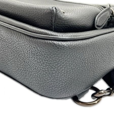  COACH コーチ メッセンジャーバッグ ボディバッグ ショルダーバッグ 斜めがけ レザー ブラック  CP162 ブラック