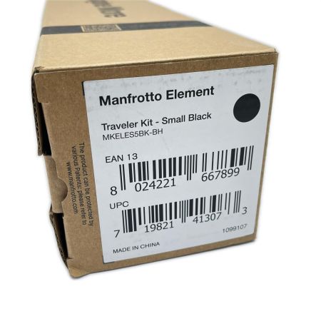  Manfrotto マンフロット カメラ三脚 トラベル三脚 スモール MKELES5BK-BH