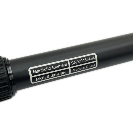 Manfrotto マンフロット カメラ三脚 トラベル三脚 スモール MKELES5BK-BH