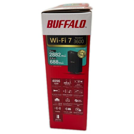  BUFFALO バッファロー AirStation ルーター 無線LAN新規 WSR3600BE4P/CBK ブラック
