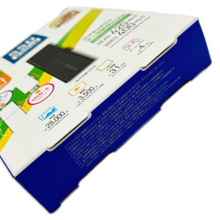  ELECOM エレコム 外付けポータブルSSD 250GB ESD-EWBO250GBKR