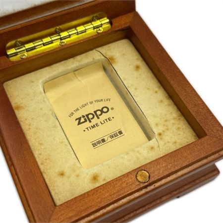  ZIPPO ジッポー TIME LIGHT タイムライト ジッポライター 時計稼働品