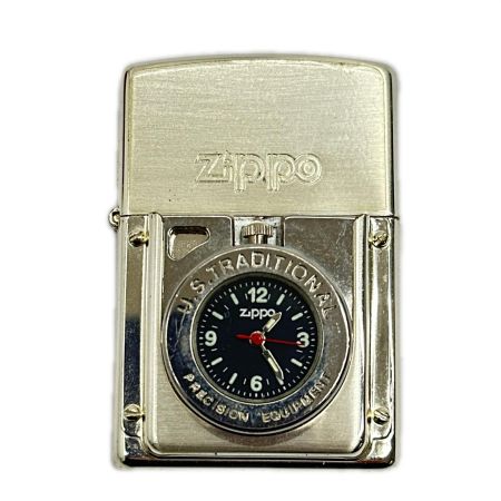 ZIPPO ジッポー TIME LIGHT タイムライト ジッポライター 時計稼働品