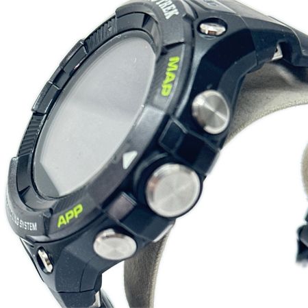  CASIO カシオ スマートウォッチ腕時計 PRO TREK タバコ匂い有り WSD-F21 ブラック