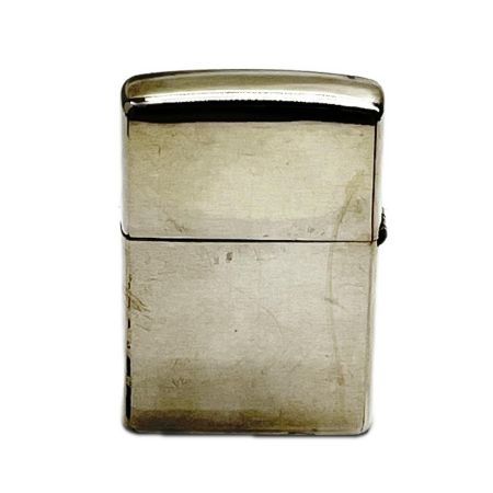  ZIPPO ジッポー ライター u.s.trad リミテッド メッキ調 シルバー ケース付