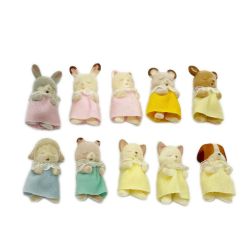 ◆◆  シルバニアファミリー ねんね 赤ちゃん 10体まとめセット 子供用品 おもちゃ Bランク