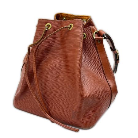  LOUIS VUITTON ルイヴィトン ショルダーバッグ エピレザー ノエ M44008 ブラウン