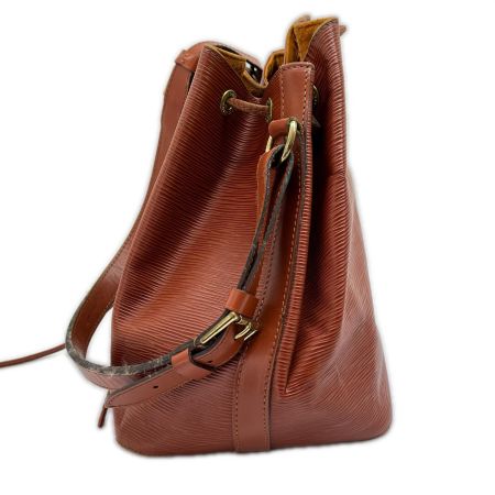  LOUIS VUITTON ルイヴィトン ショルダーバッグ エピレザー ノエ M44008 ブラウン