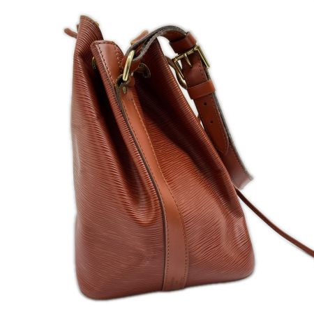  LOUIS VUITTON ルイヴィトン ショルダーバッグ エピレザー ノエ M44008 ブラウン