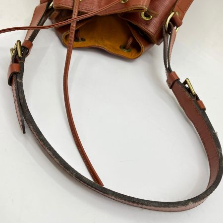  LOUIS VUITTON ルイヴィトン ショルダーバッグ エピレザー ノエ M44008 ブラウン