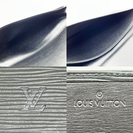  LOUIS VUITTON ルイヴィトン 札入れ 長財布 エピ  M63602 ブラック
