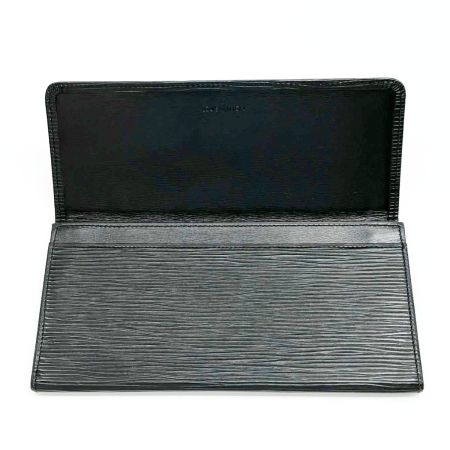  LOUIS VUITTON ルイヴィトン 札入れ 長財布 エピ  M63602 ブラック