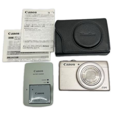  CANON キャノン コンパクトデジタルカメラ PowerShot S120 シルバー